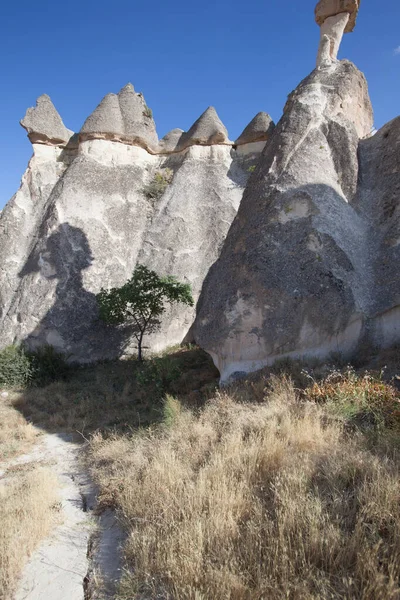 Bajkowe kominy, Cappadocia — Zdjęcie stockowe