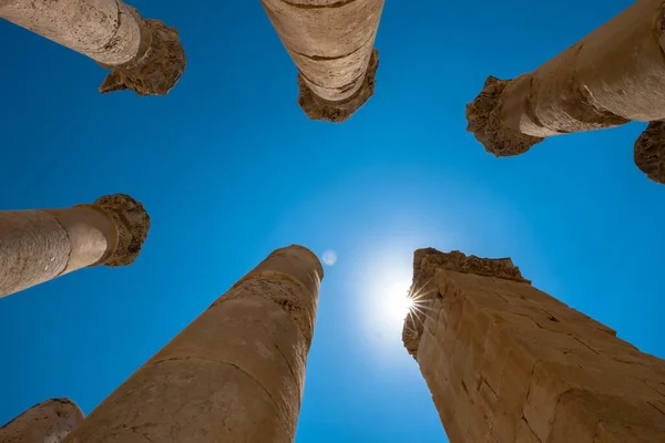 Jerash, Amman yakınlarındaki antik şehir. — Stok fotoğraf