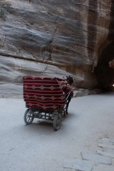 Siq di Petra — Foto Stock