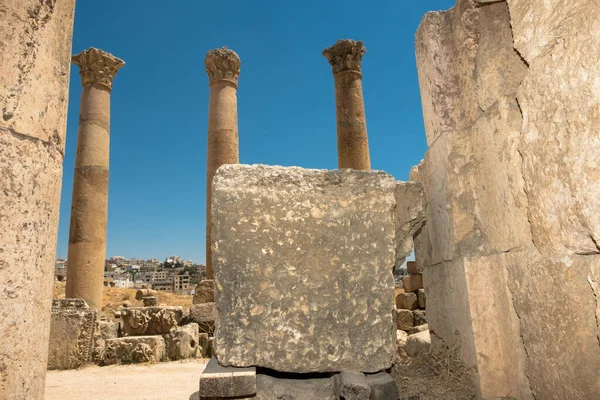 Jerash, Amman yakınlarındaki antik şehir. — Stok fotoğraf