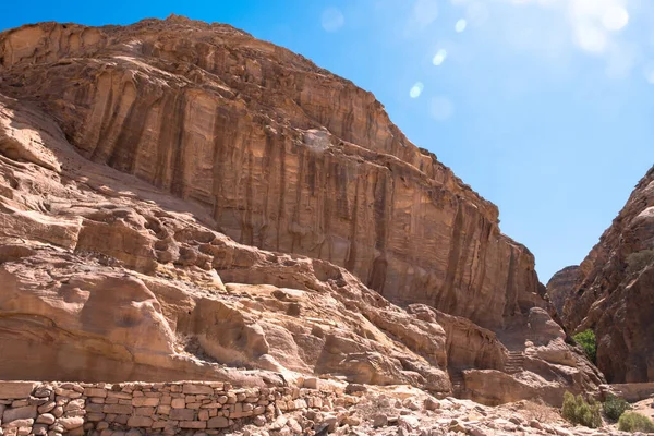 Petra, antigua ciudad en Jordania — Foto de Stock