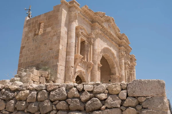 Jerash Gerasa Antik Roma Başkenti Ürdün Jerash Valiliği Nin Büyük — Stok fotoğraf