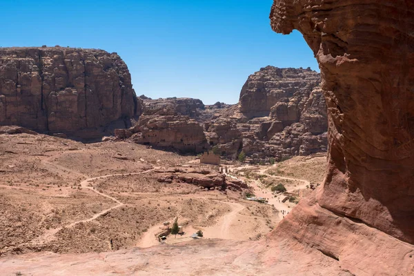 Ruiner Petra Världsarv Unesco Jordanien — Stockfoto