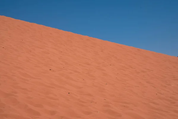 Дюни Пустелі Ваді Рам Йорданія — стокове фото