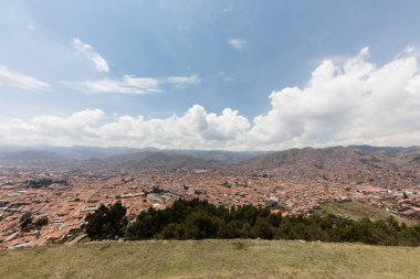 Saqsaywaman Kalesi, Peru 'dan Cuzco Manzarası