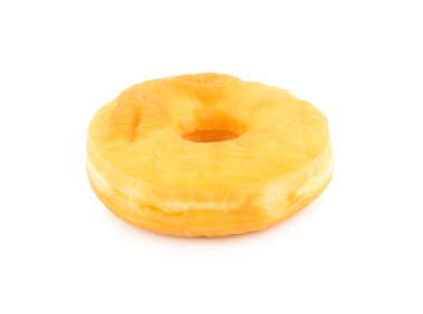 beyaz arkaplanda donut