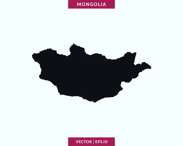 Tabla Plantillas Diseño Vectores Mongolia — Vector de stock