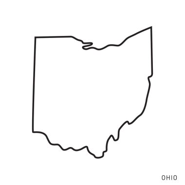 Download Ohio Outline Icon Free Vector Eps Cdr Ai Svg Vector Illustration Graphic Art