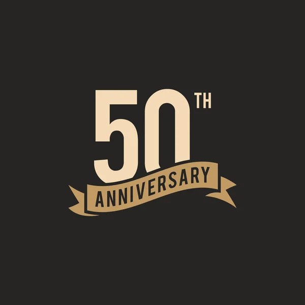 Plantilla Diseño Del Logotipo Del Icono Celebración Del Aniversario — Archivo Imágenes Vectoriales