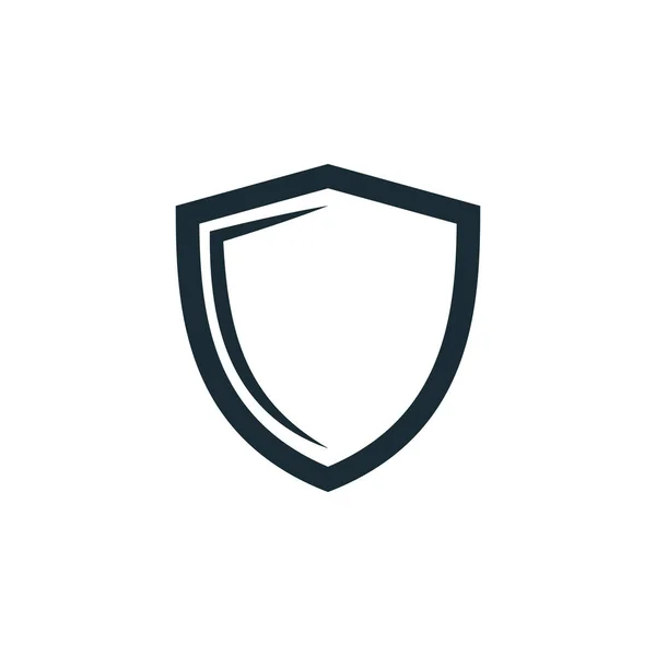Shield Icon Vector Illustration Logo Design Template Vector Eps — Stock Vector