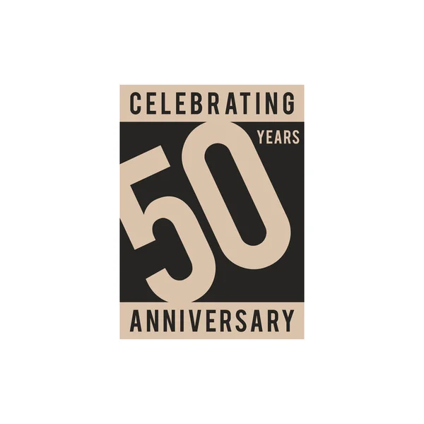 Años Celebración Del Aniversario Icono Vector Logo Design Template — Vector de stock