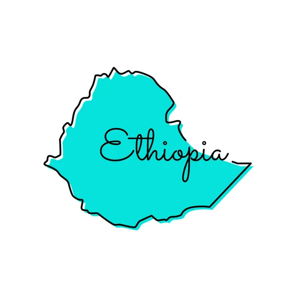 Plantilla Diseño Vectores Etiopía — Vector de stock