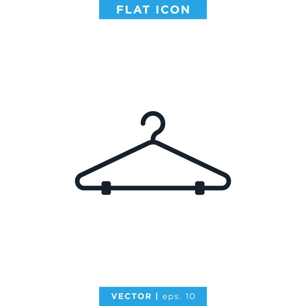 Hanger Icon Vector Ontwerp Template Bewerkbare Beroerte — Stockvector