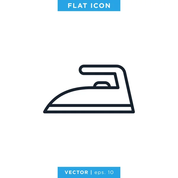 Eisen Icon Vector Design Template — Stockvektor