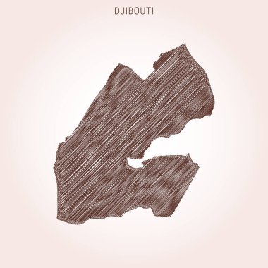 Cibuti Tasarım Şablonu Karalama Haritası.