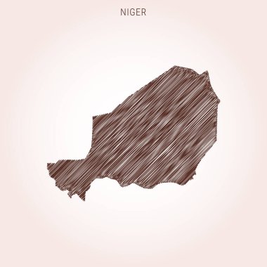 Nijer Tasarım Şablonu Karalama Haritası.