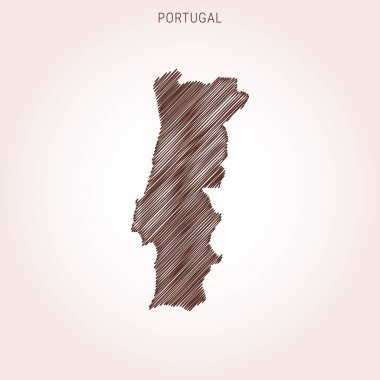 Portekiz Tasarım Şablonu Karalama Haritası.