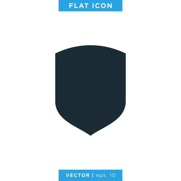 Shield Icon Vector Illustratie Logo Design Template Vector Eps — Stockvector