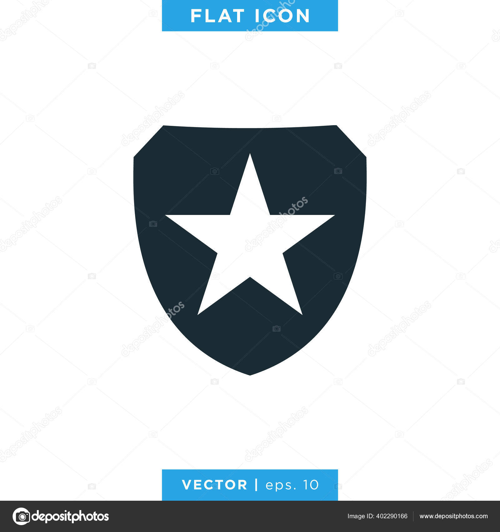 Shield Icon Vector Logo Design Template Stock Vector by ©fafostock