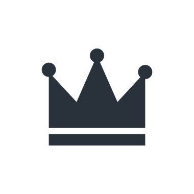 Crown Simge Vektör Logo Tasarım Şablonu