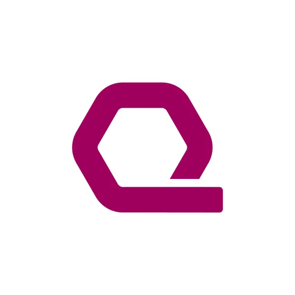 Initiale Buchstabe Logo Design Vorlage — Stockvektor