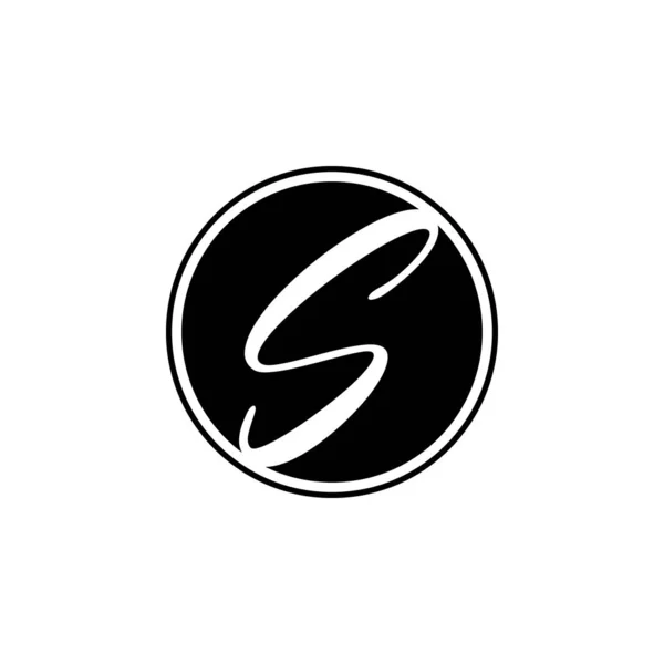 Plantilla Inicial Diseño Del Logotipo Letra — Vector de stock