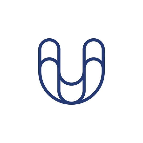 Erste Brief Logo Design Vorlage — Stockvektor