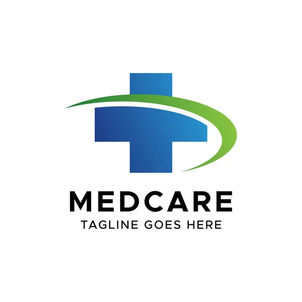 Medical Pharmacy Logo Vector Design Template Healthcare Logo — Stock Vector