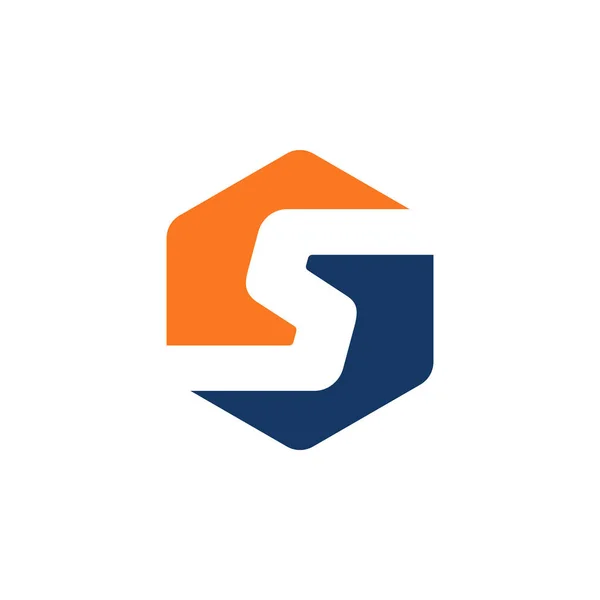 Lettera Logo Modello Progettazione Vettoriale — Vettoriale Stock