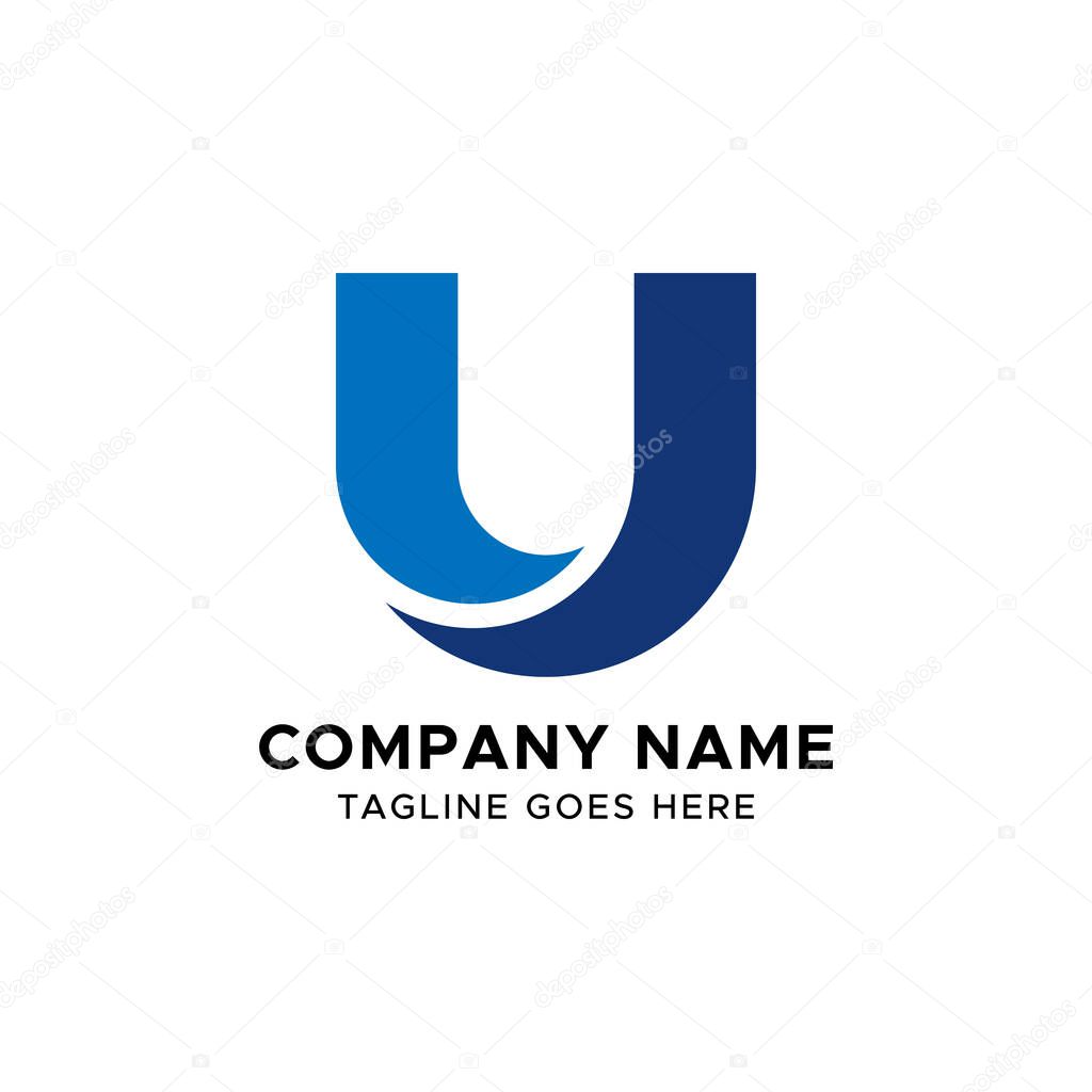 Letter U Logo Vector Design Template