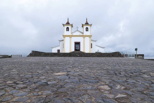 Iglesia Basílica Santuario Nuestra Señora Misericordia Cordillera Piedade Ciudad Caete —  Fotos de Stock