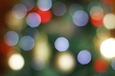 Noel arka plan, bulanık Noel topları, Noel arka plan bulanık; Ücretsiz mercek