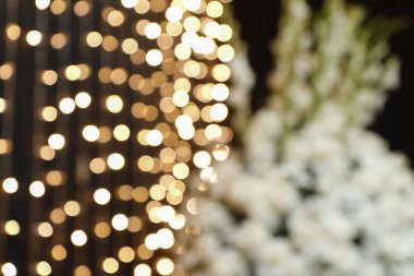 bulanık ışıklar arka plan, Noel topları, Soyut ışık arka plan bulanık; odaklanmamış arka plan