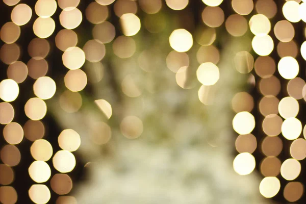 blurred lights background, blurred christmas balls, abstract lighting background; unfocused background