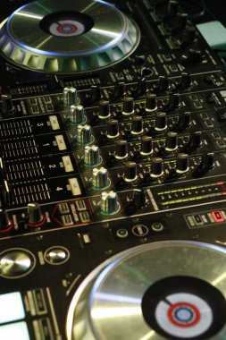 Denetleyicisi ve aksesuarları Dj Ekipmanları, elektronik gece parti