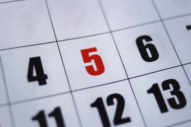 Cinco de Mayo takvim sayısal takvim - numarası