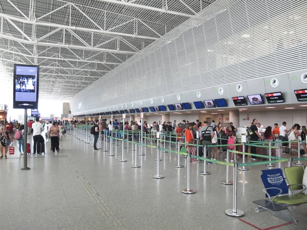 Натале аеропорт Ріо-Гранде-ду-Норті Бразилія — стокове фото