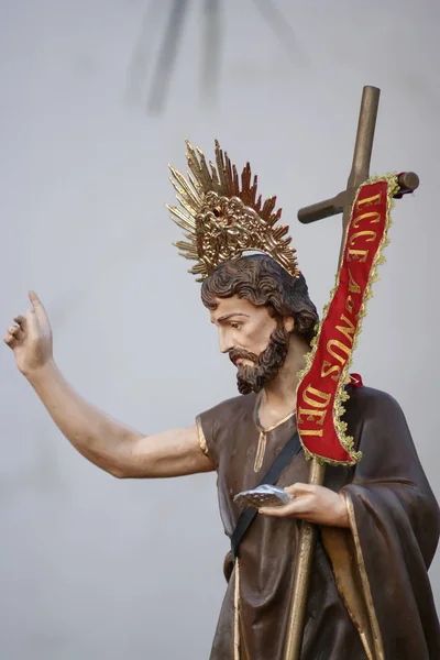 São João Batista Imagem Católica — Fotografia de Stock