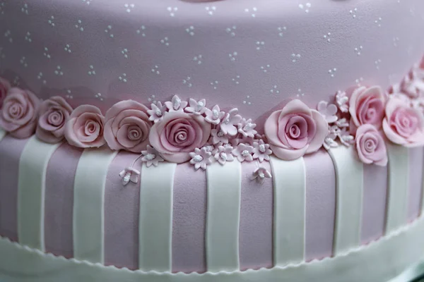 Tort imprezowy, 15-letni tort urodzinowy, piętnaście lat — Zdjęcie stockowe