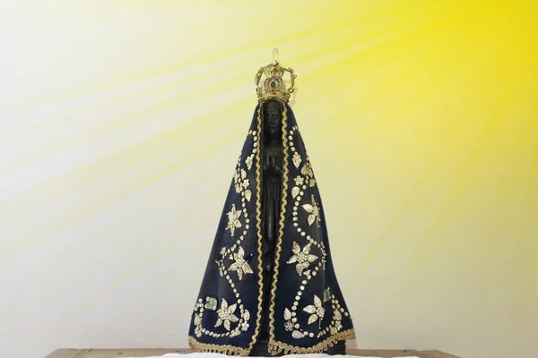 Estátua da imagem de Nossa Senhora de Aparecida — Fotografia de Stock