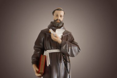Katolik Kilisesi Assisi 'nden Aziz Francis.