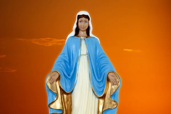 Estatua Imagen Nuestra Señora Gracia Madre Dios Religión Católica Virgen —  Fotos de Stock