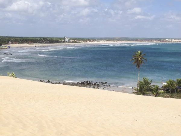 Extremoz Brasilien 2019 Genipabu Dunes Touristenziel Natal Nordostbrasilien — Stockfoto
