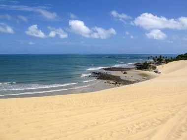 2019-01-09: Genipabu Dunes, turizm merkezi Natal, kuzeydoğu Brezilya.