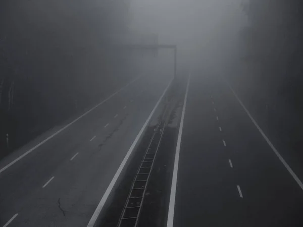 the dark mysterious road