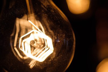 Akkor sarmal retro vintage sıcak lamba edison