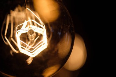 Akkor sarmal retro vintage sıcak lamba edison