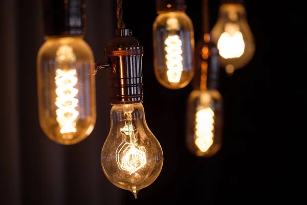 Akkor sarmal retro vintage sıcak lamba edison