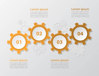 Vektör bilgi şablonu