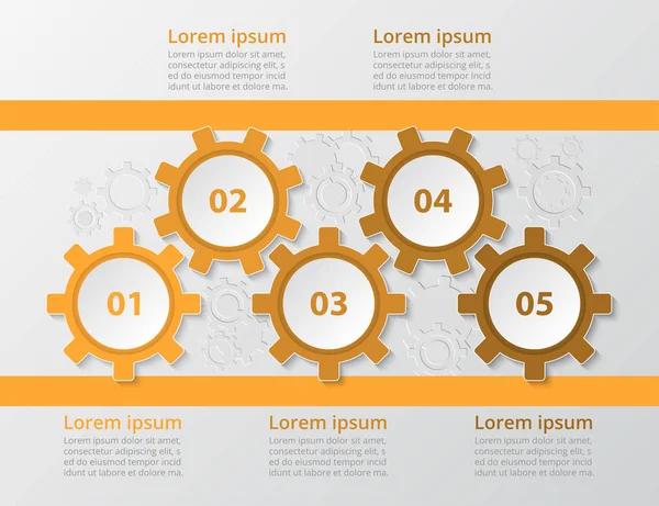 Vektör bilgi şablonu